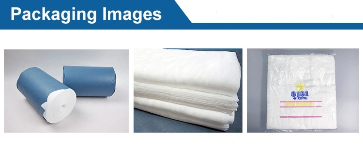 China Factory Direct supply Sterile or Non-sterile Medical Absorbent Gauze Bandage with CE and ISO