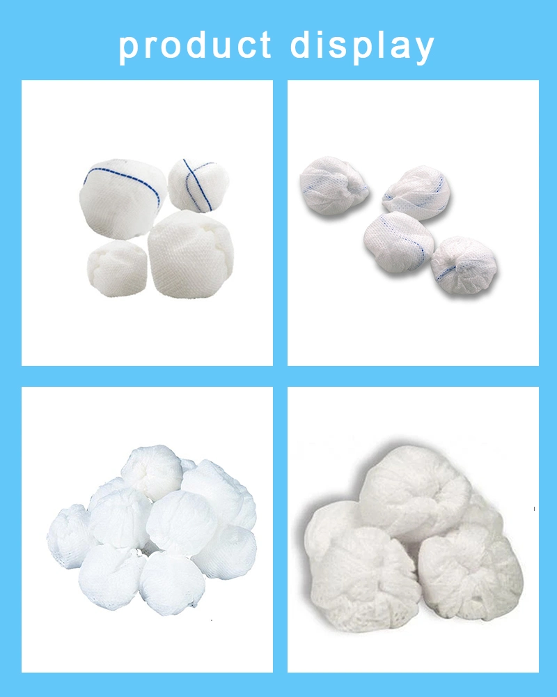 ISO, Ce, FDA Approved Customized Pack Different Size Non-Woven Ball