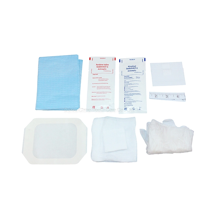 China OEM Sterile Wound Dressing Picc Dressing Change Care Kit